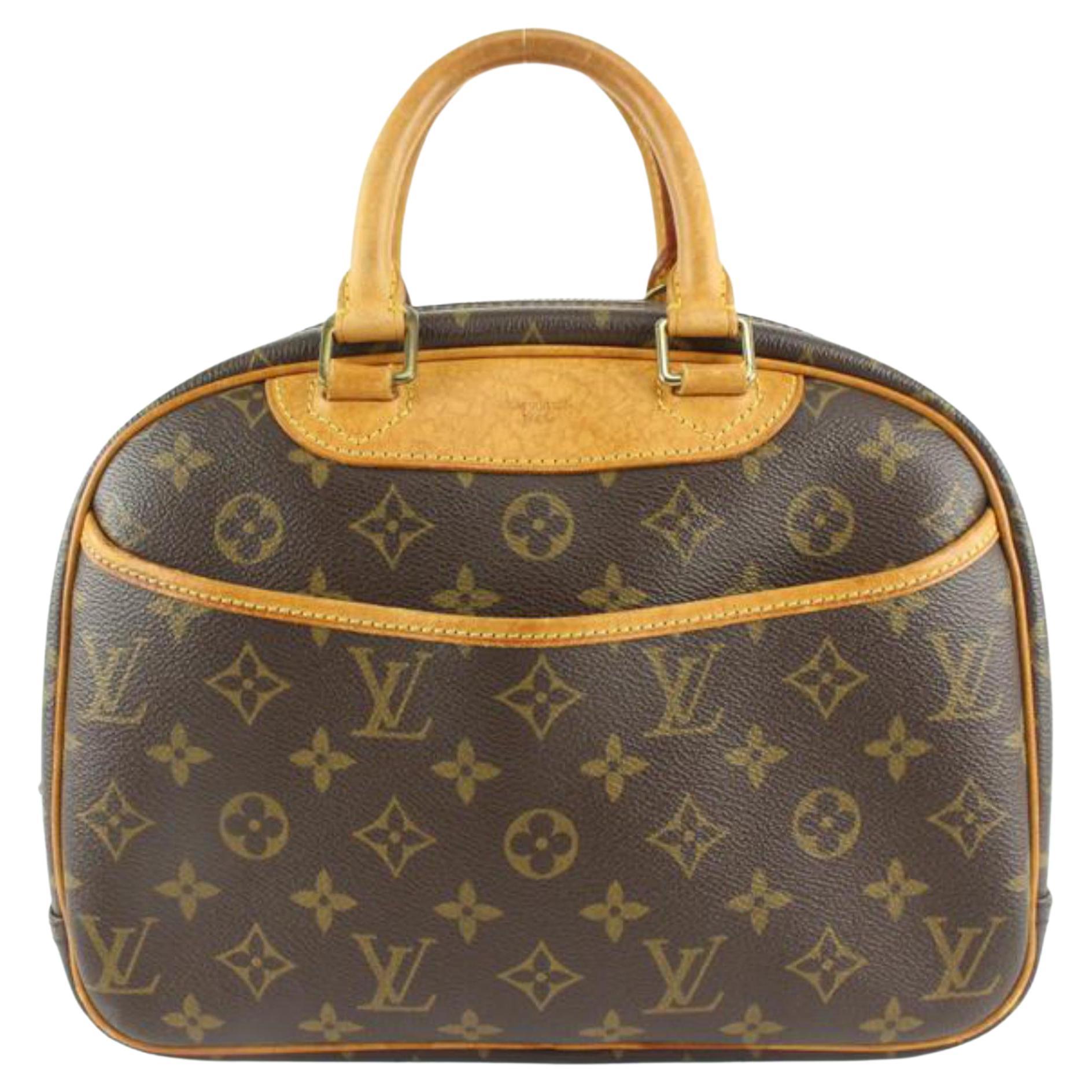 Louis Vuitton Monogram Trouville Bowler Bag 1224lv41