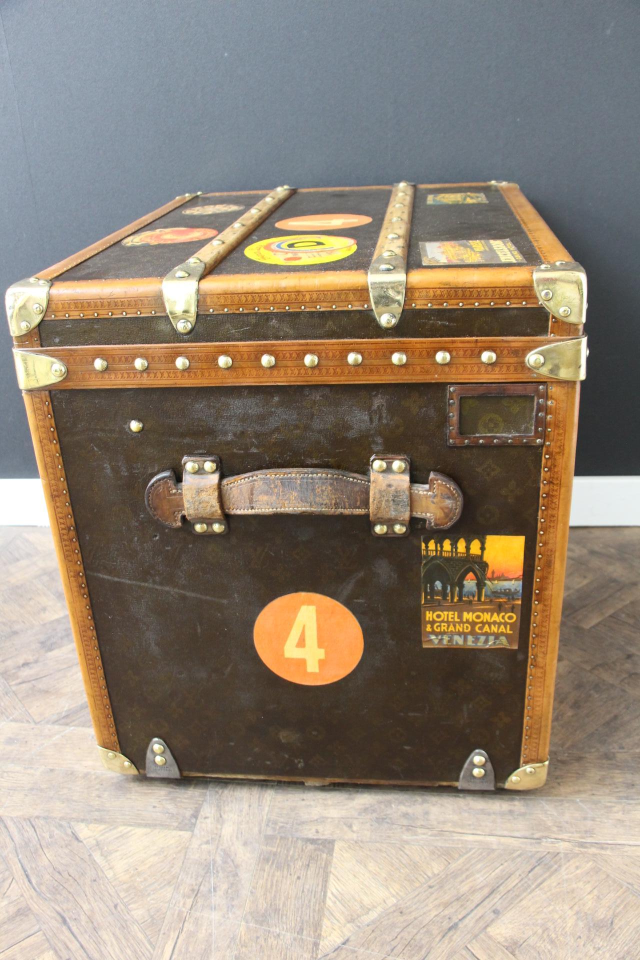 Baúl monograma Louis Vuitton, Baúl vapor de 60 cm Louis Vuitton, Baúl sombrerero LV 4