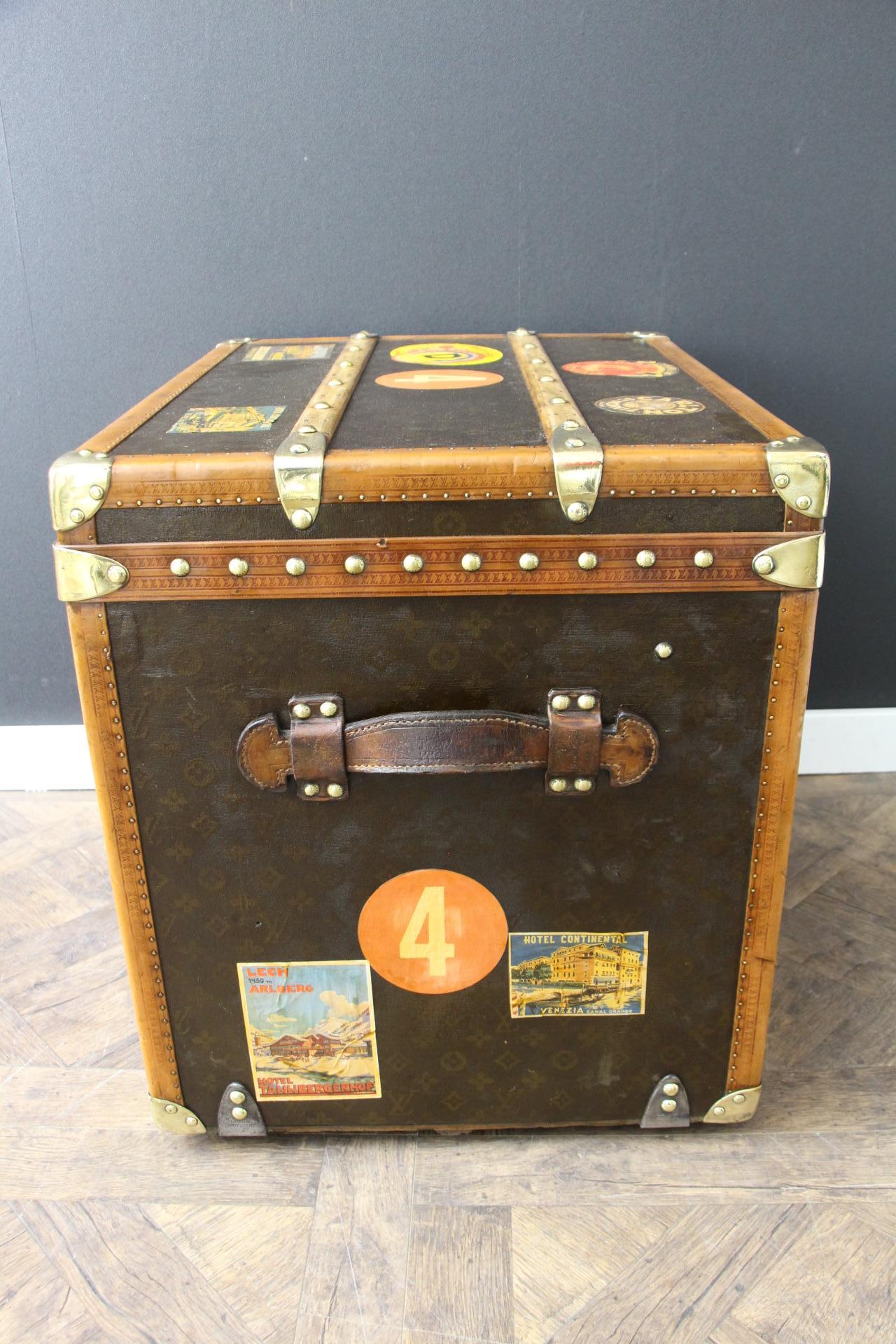 Baúl monograma Louis Vuitton, Baúl vapor de 60 cm Louis Vuitton, Baúl sombrerero LV 1