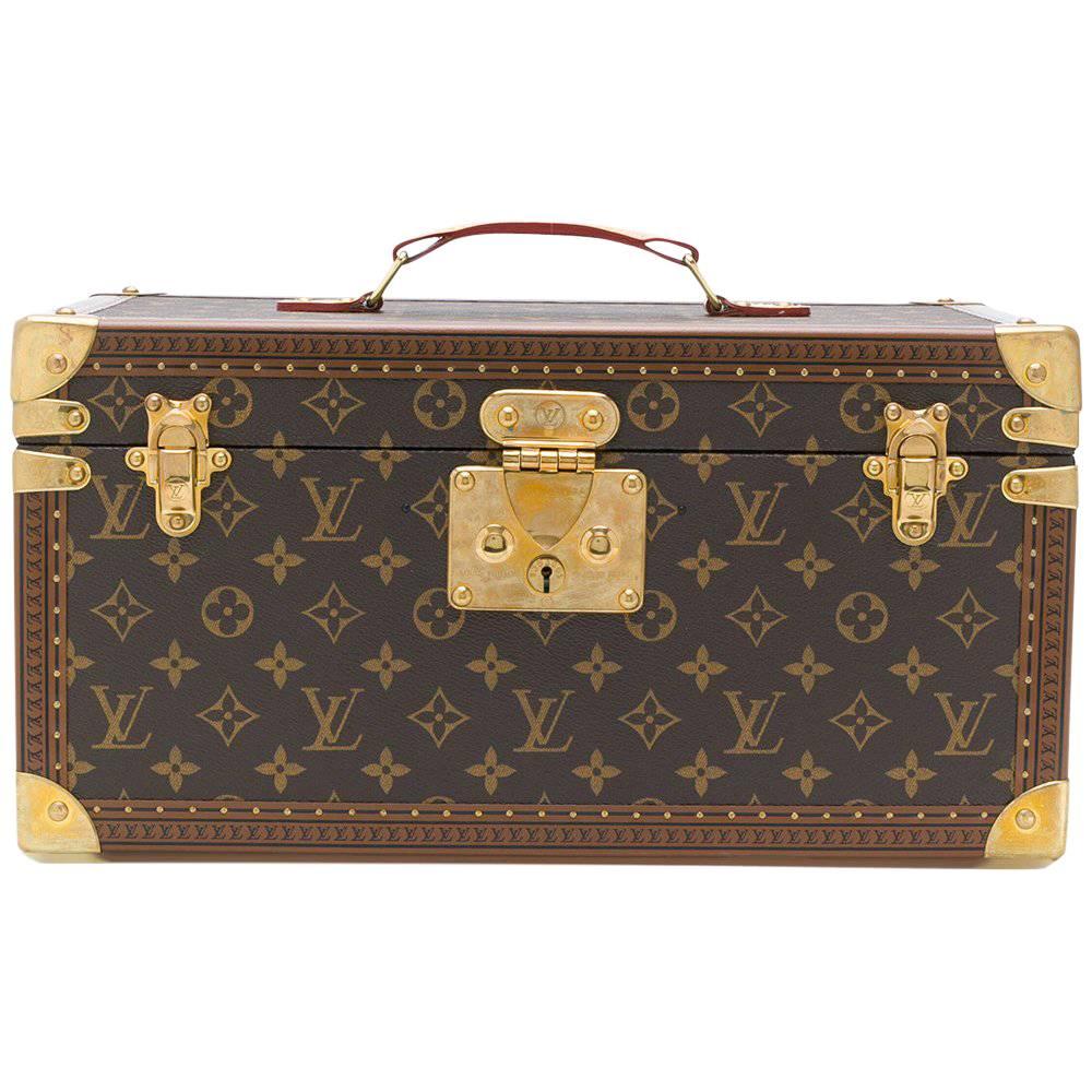 Louis Vuitton Monogram Trunk Cosmetic Case