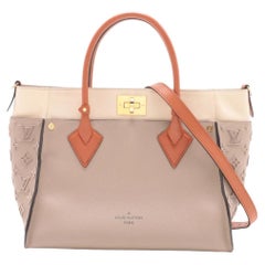 *Louis Vuitton Monogram Tuffetage On My Side Beige
