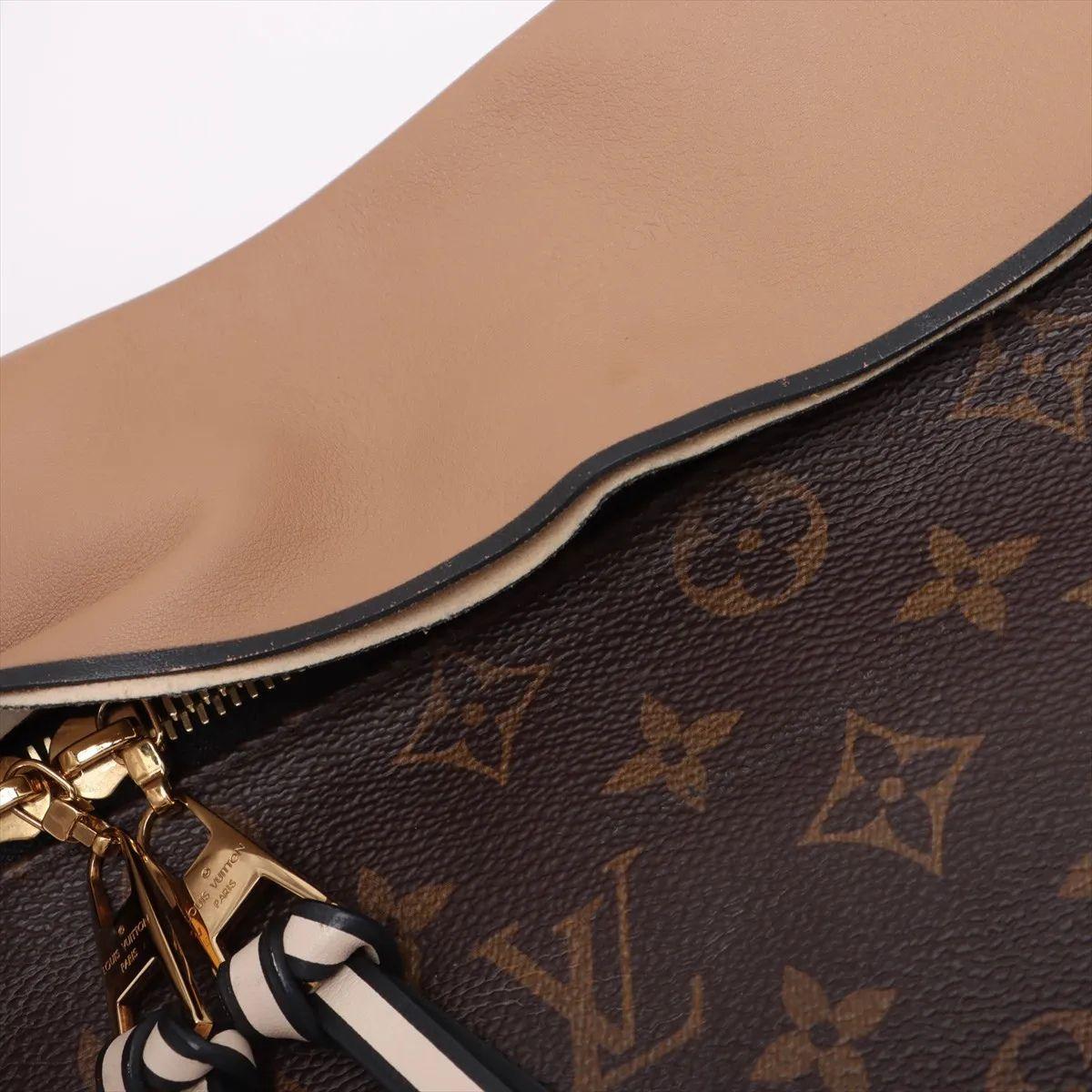 Louis Vuitton Monogram Tuileries Hobo Bag Brown For Sale 14