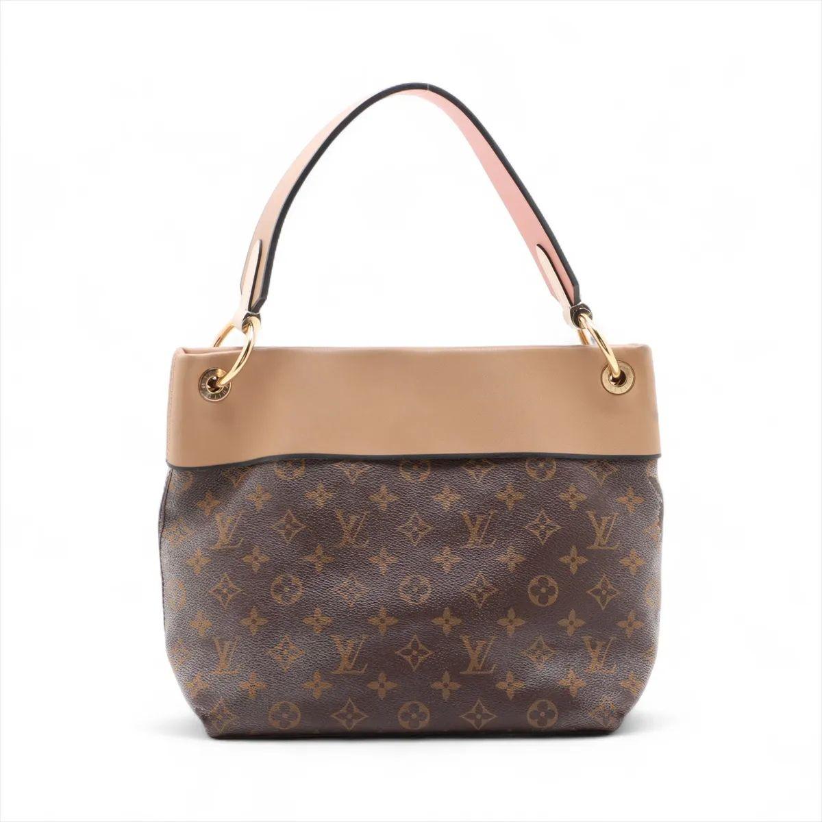Louis Vuitton Monogram Tuileries Hobo Bag Brown In Good Condition For Sale In Humacao, PR