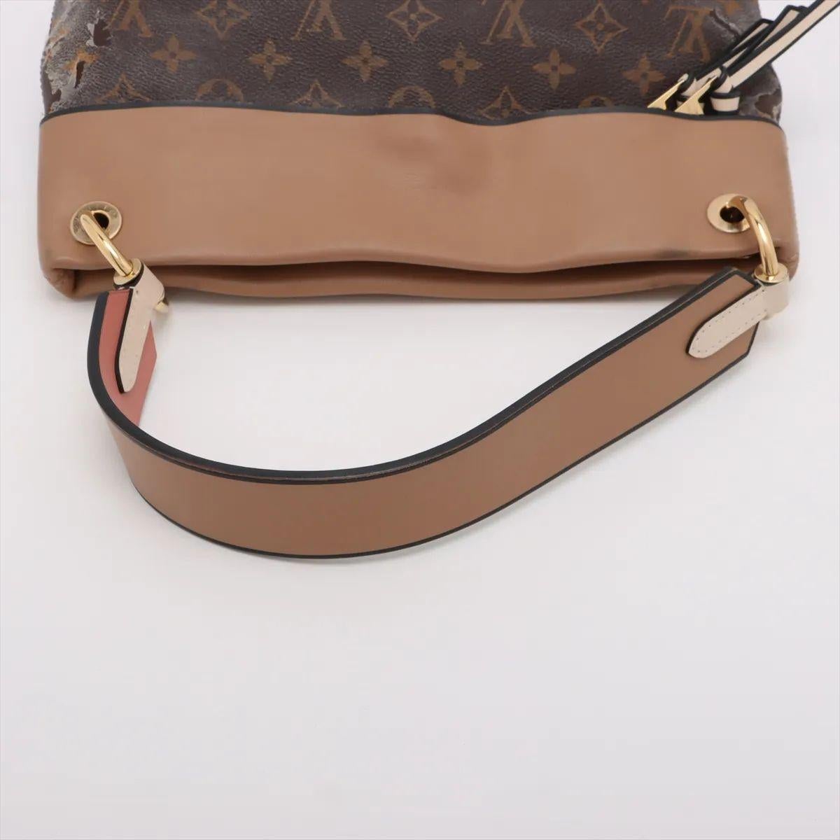 Louis Vuitton Monogram Tuileries Hobo Bag Brown For Sale 2