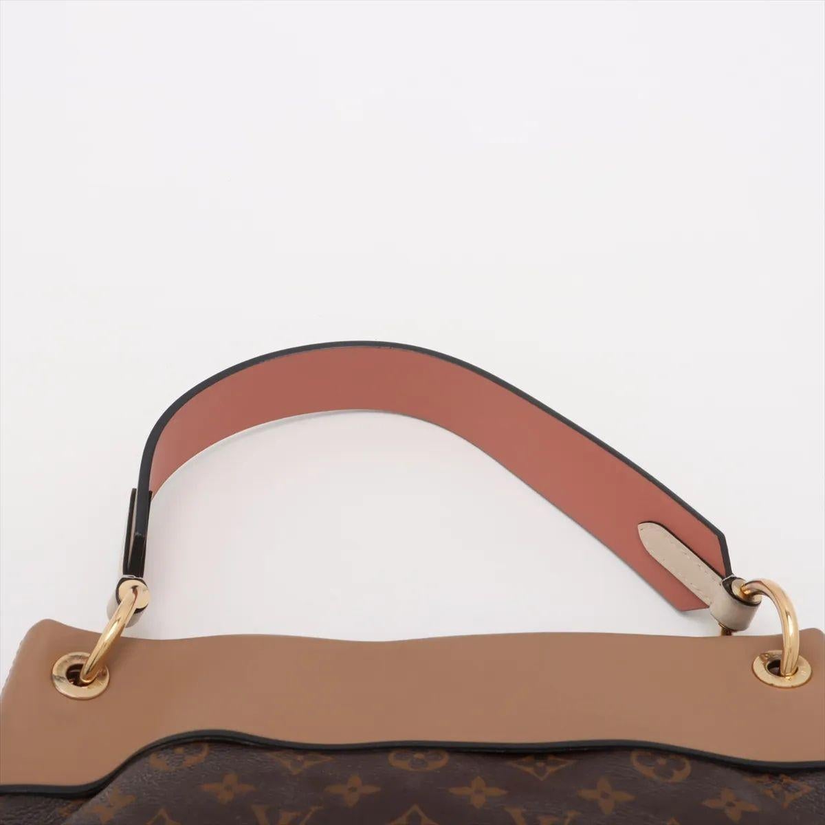 Louis Vuitton Monogram Tuileries Hobo Bag Brown For Sale 3