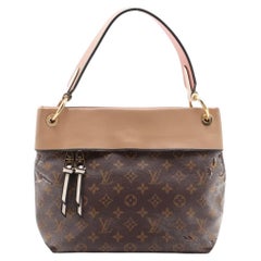 Louis Vuitton Monogram Tuileries Hobo Bag Brown