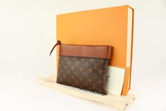 Louis Vuitton Monogram Tuileries Pochette Caramel Toiletry Clutch 1217lv11