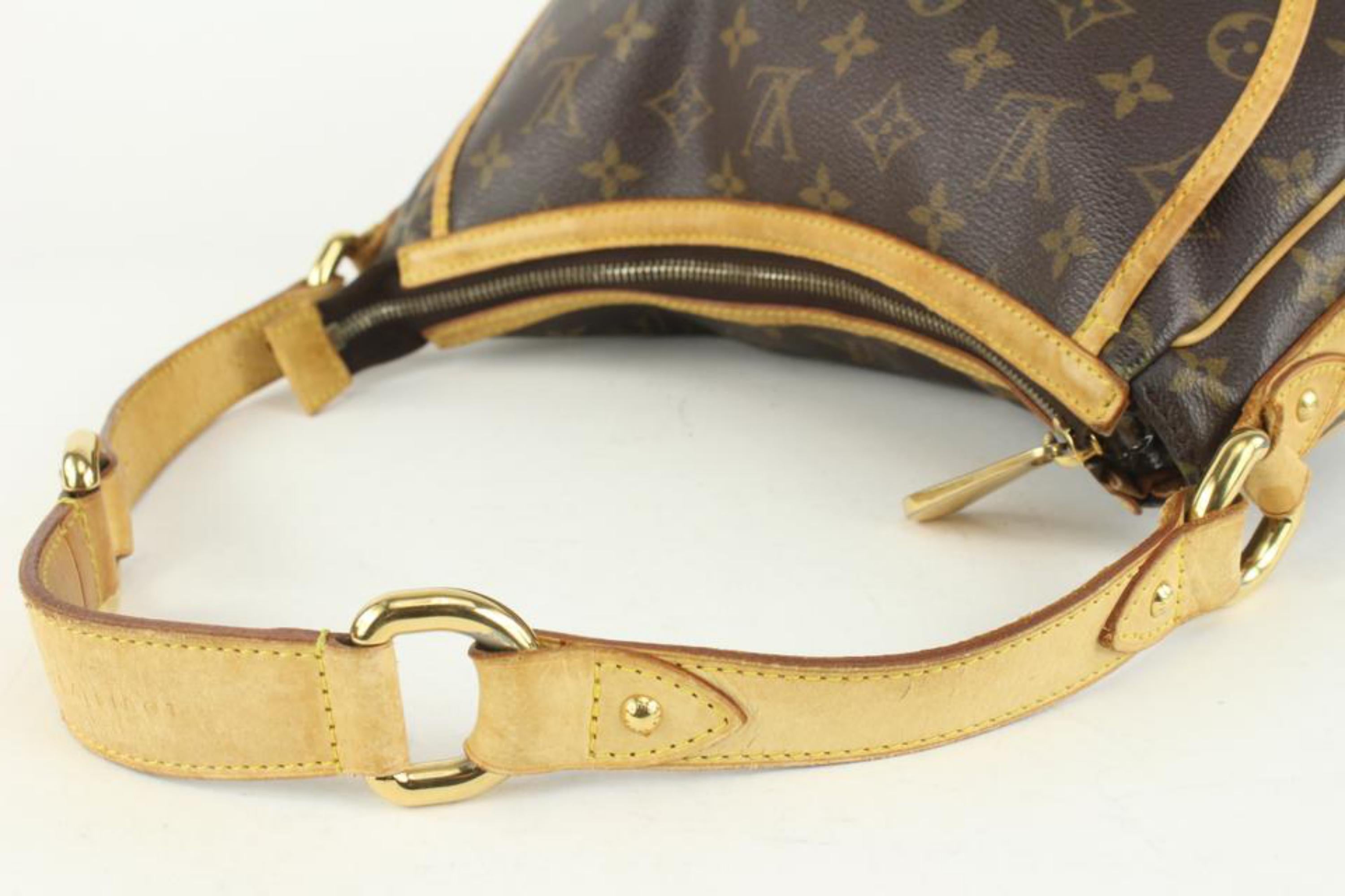 Black Louis Vuitton Monogram Tulum PM Hobo Shoulder bag 1115lv17 For Sale