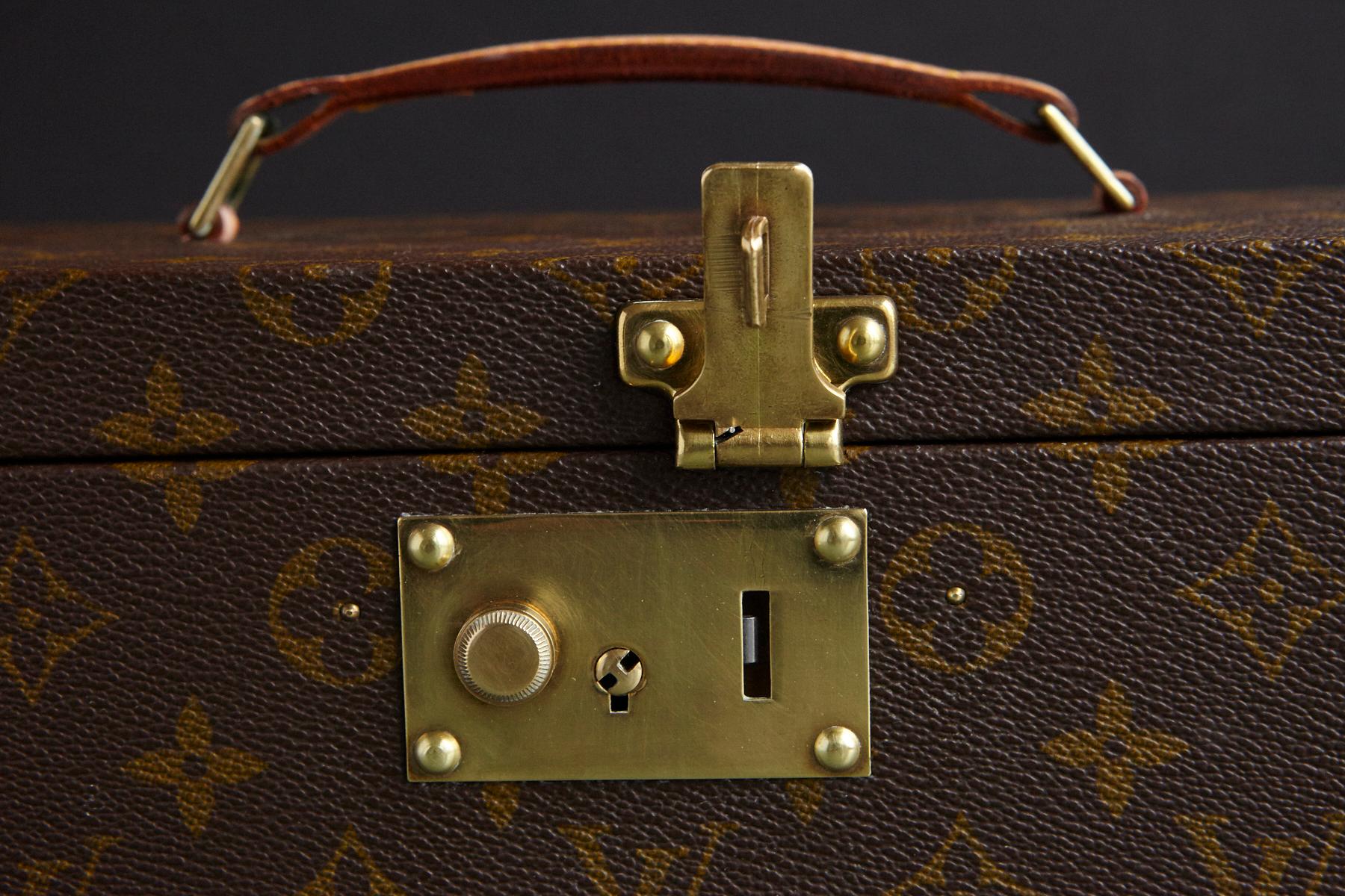 Canvas Louis Vuitton Monogram Vanity or Cosmetic Case from the Collection of Ann Turkel