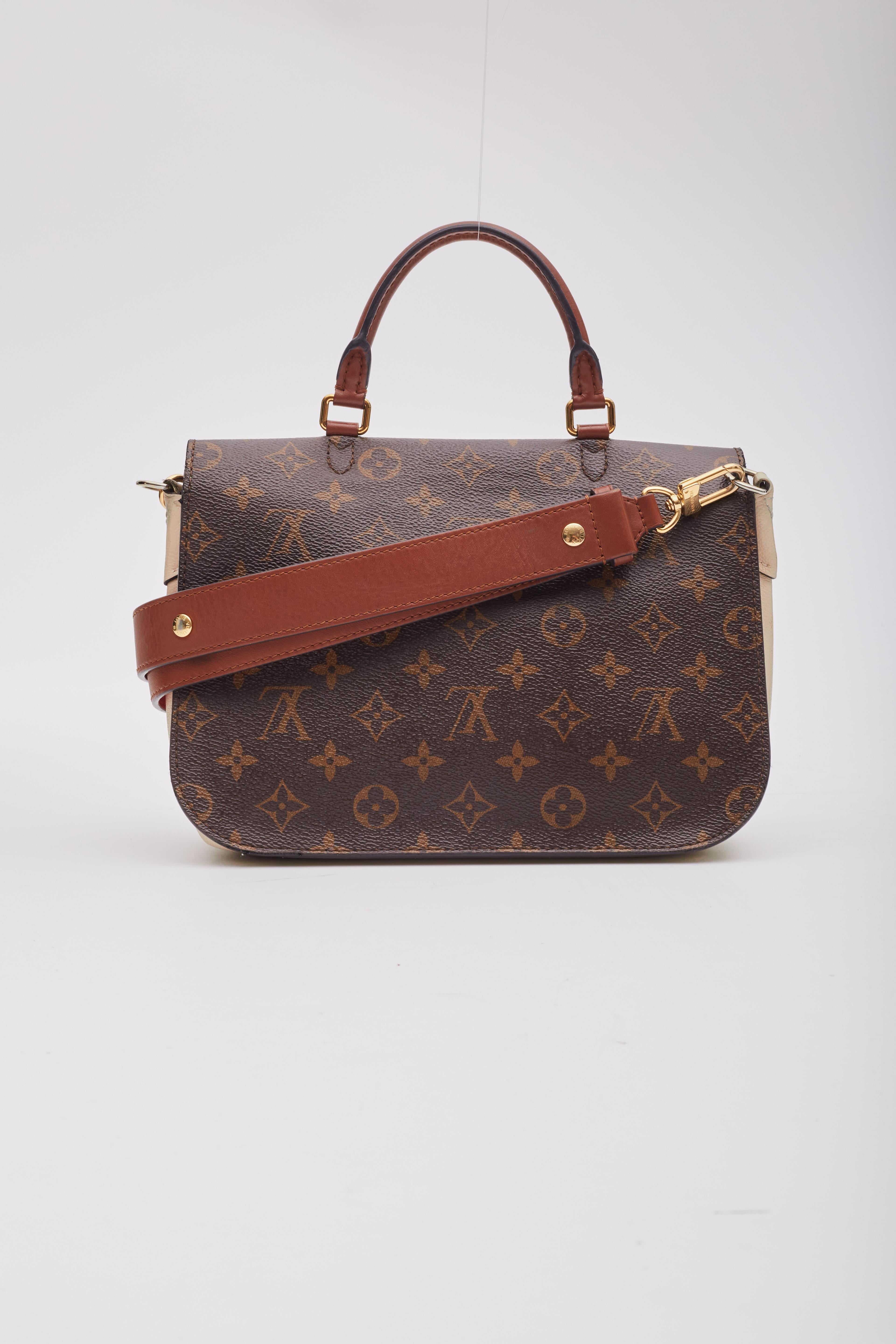 Louis Vuitton Monogram Vaugirard Creme Handbag In Good Condition For Sale In Montreal, Quebec