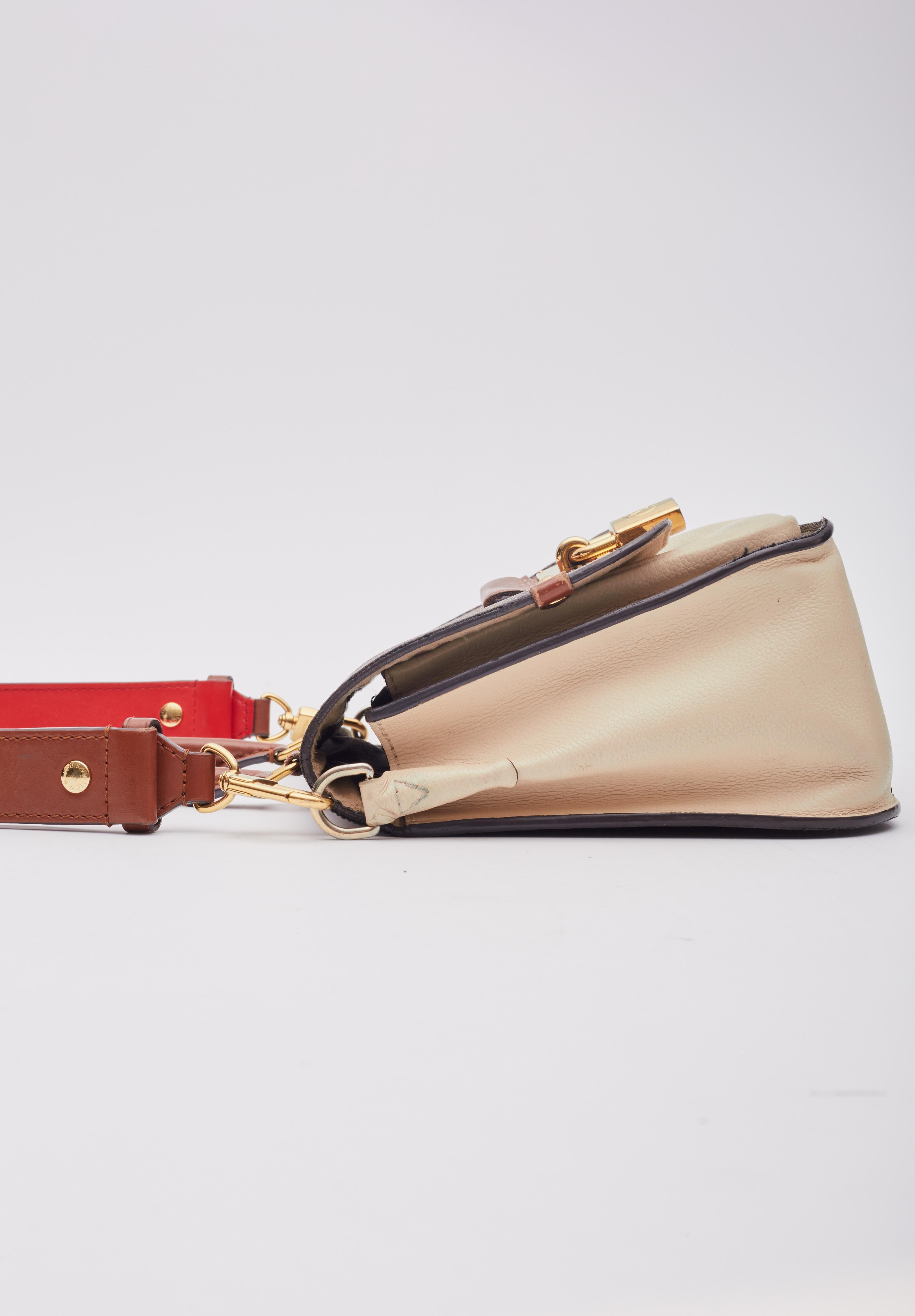 Women's Louis Vuitton Monogram Vaugirard Creme Handbag For Sale