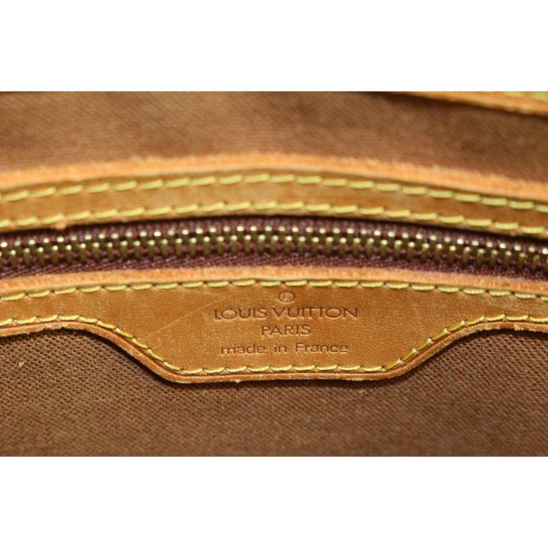 Brown Louis Vuitton Monogram Vavin GM Tote Bag 1014lv10 For Sale