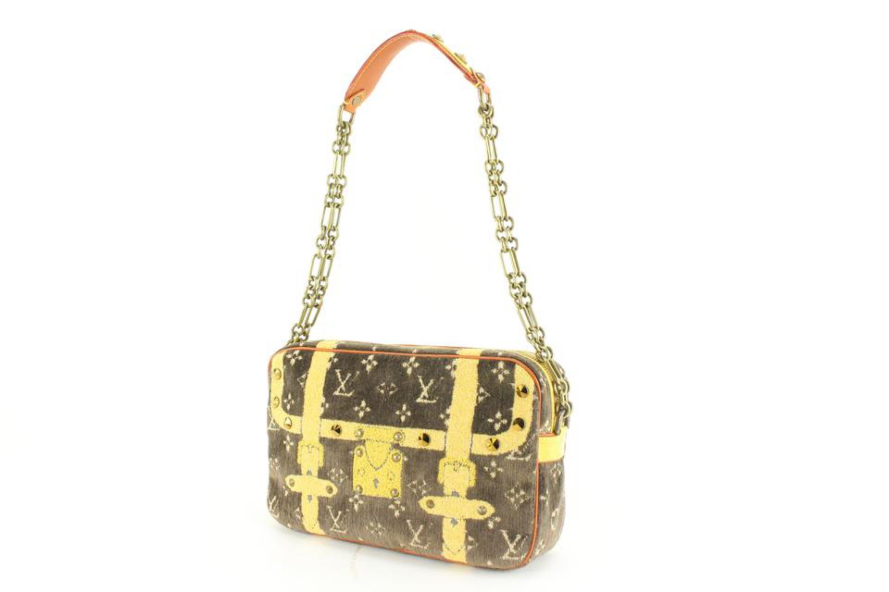 Louis Vuitton Monogram Velvet Trompe L'Oeil Trocadero 27 51lz614s For Sale 6