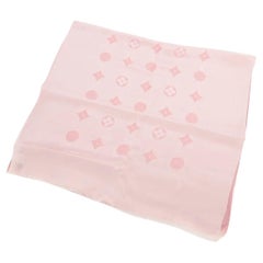 Louis Vuitton Monogram Venedig Seidenschal Rosa