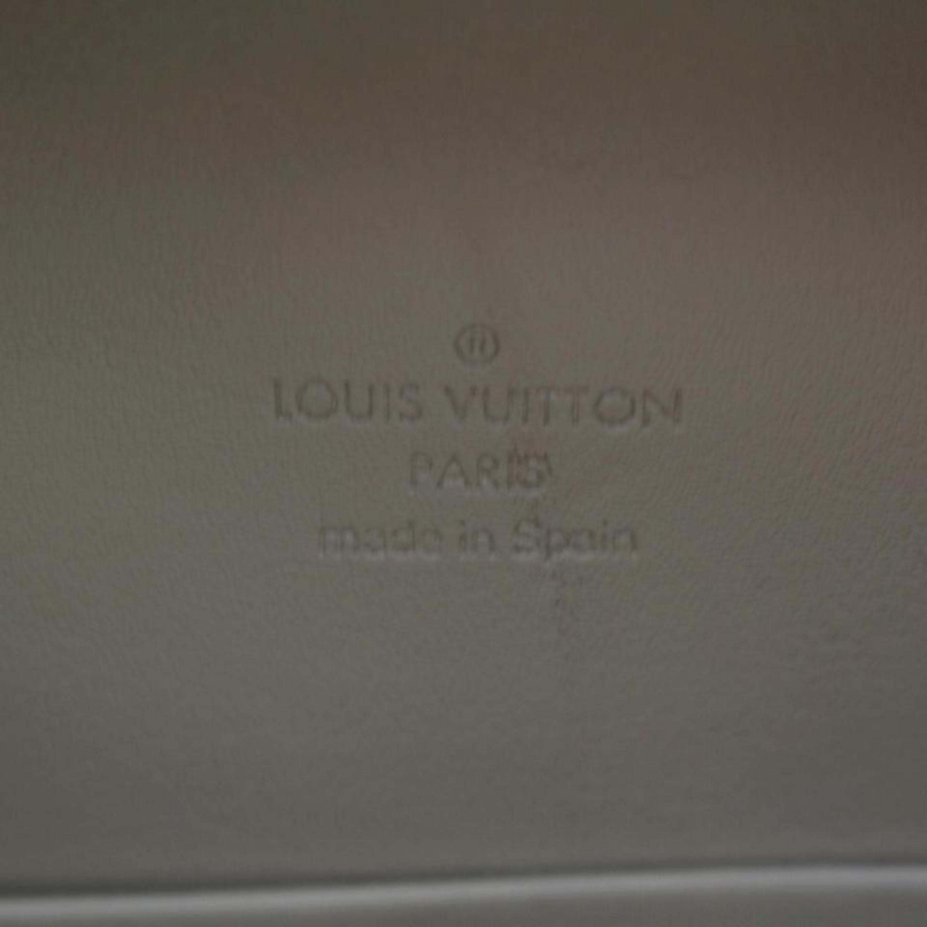 Women's Louis Vuitton Monogram Vernis 869227 Yellow Patent Leather Shoulder Bag For Sale