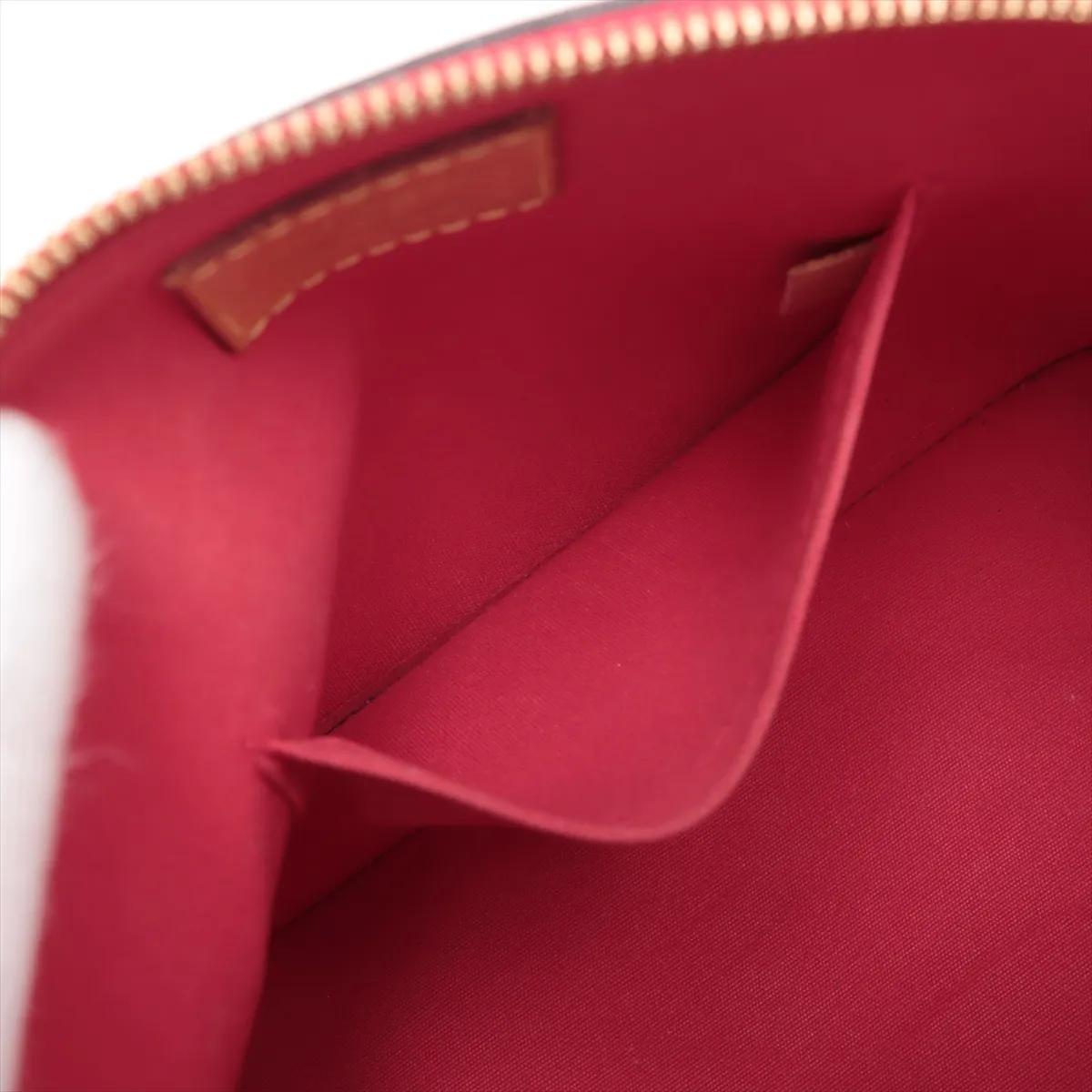 *Louis Vuitton Monogram Vernis Alma BB Rot im Angebot 6