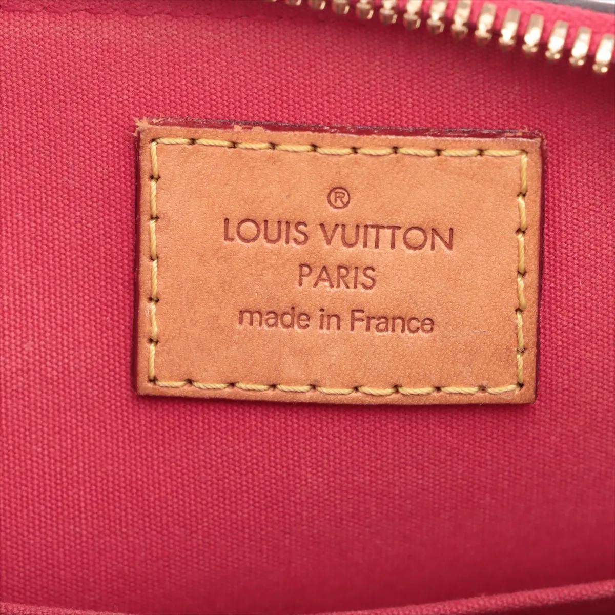 *Louis Vuitton Monogram Vernis Alma BB Rot im Angebot 7