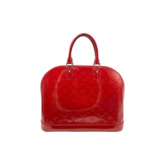 Louis Vuitton Monogram Vernis Alma GM Satchel