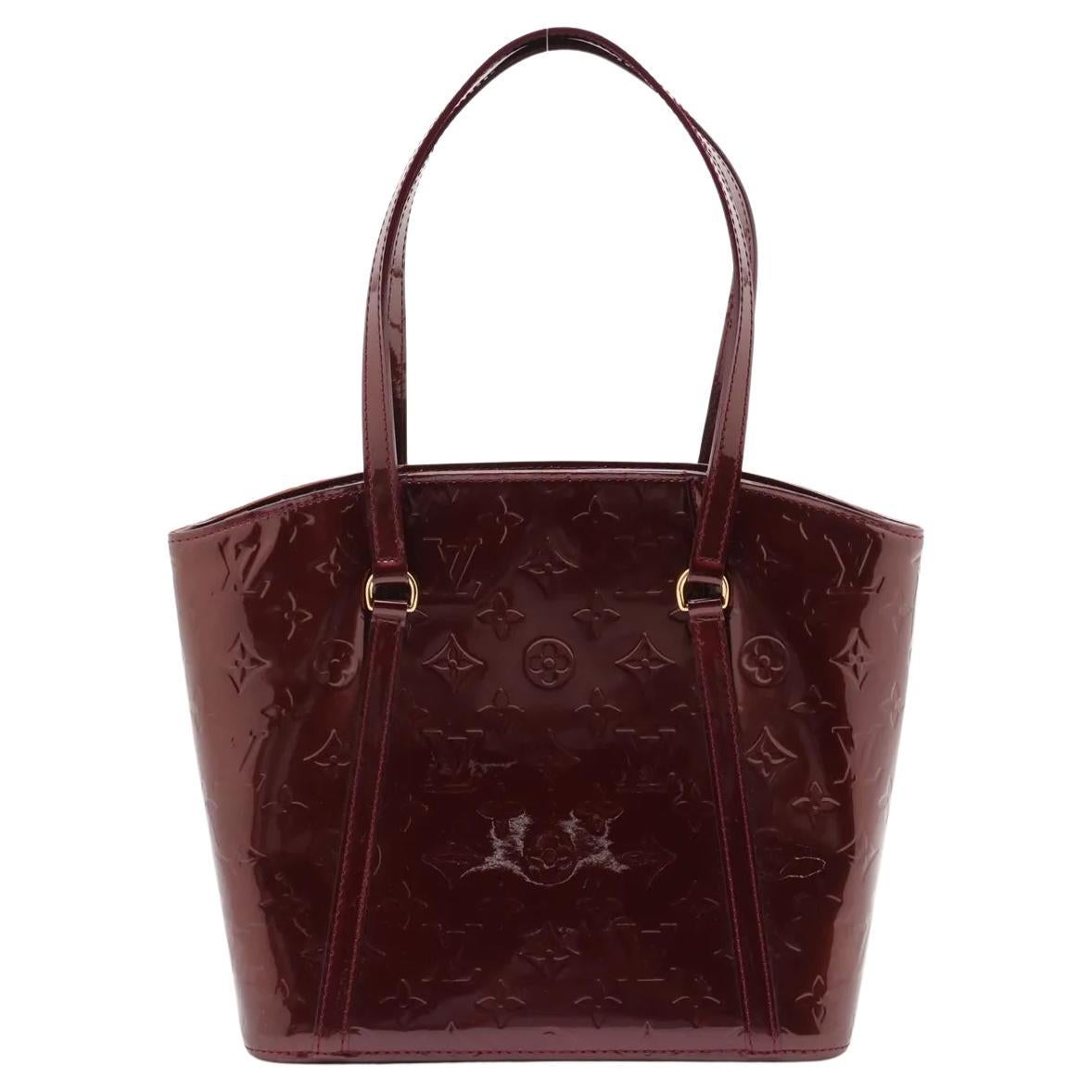 Louis Vuitton Monogram Vernis Avalon MM Amarante For Sale