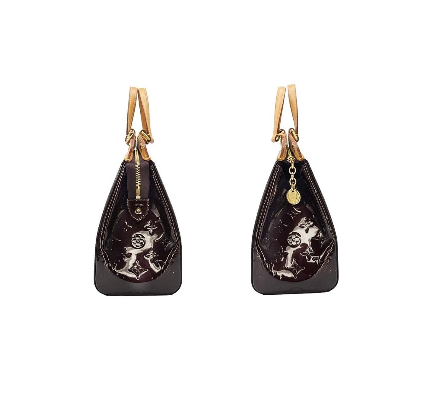 Louis Vuitton Monogram Vernis Brea MM Satchel In Good Condition In Scottsdale, AZ