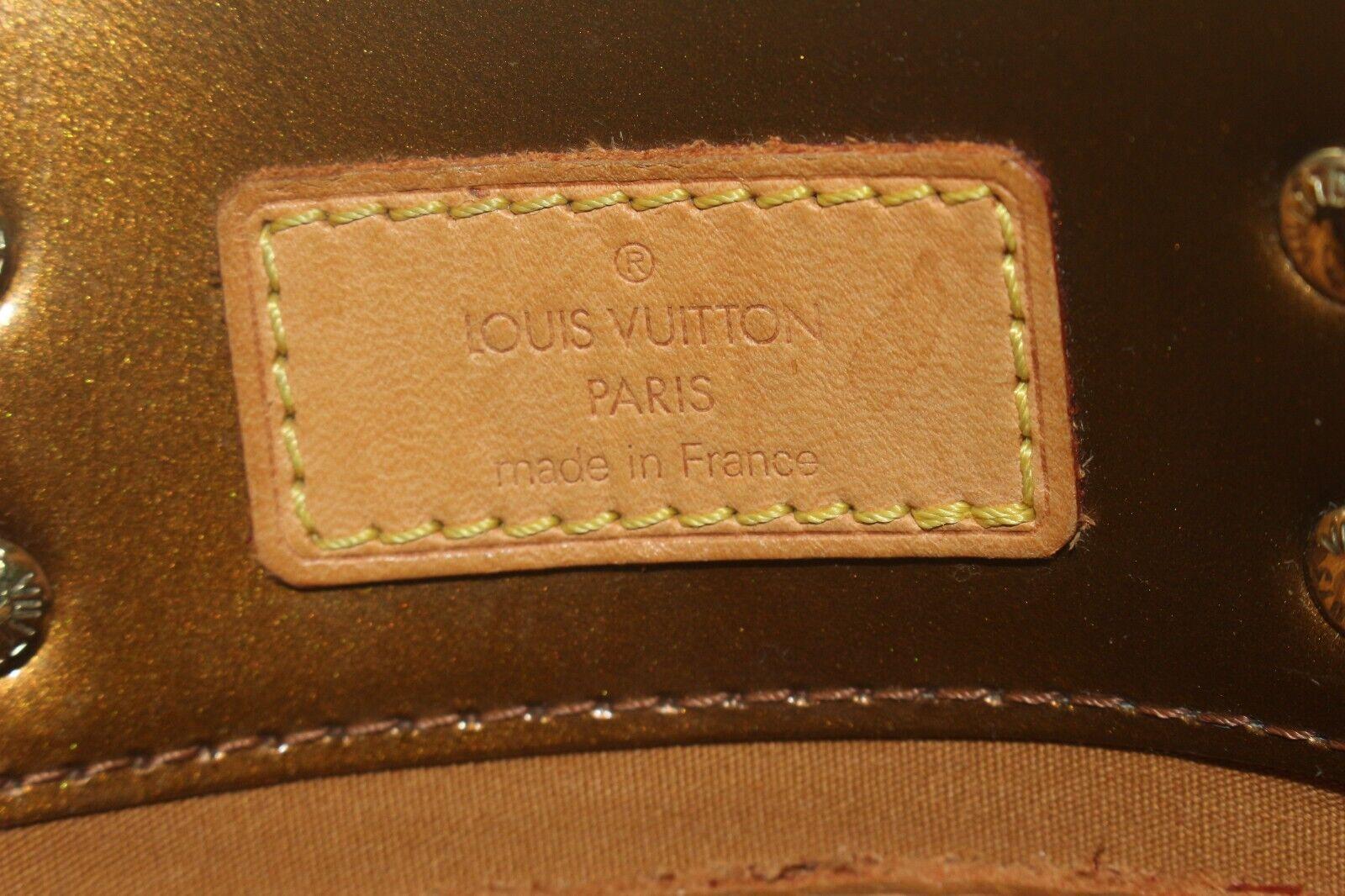 Louis Vuitton Monogram Vernis Bronze Reade PM Tote 1LVS823K For Sale 5