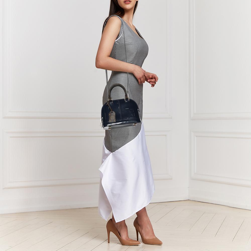 Louis Vuitton Monogram Vernis Lisse Alma BB Bag 2
