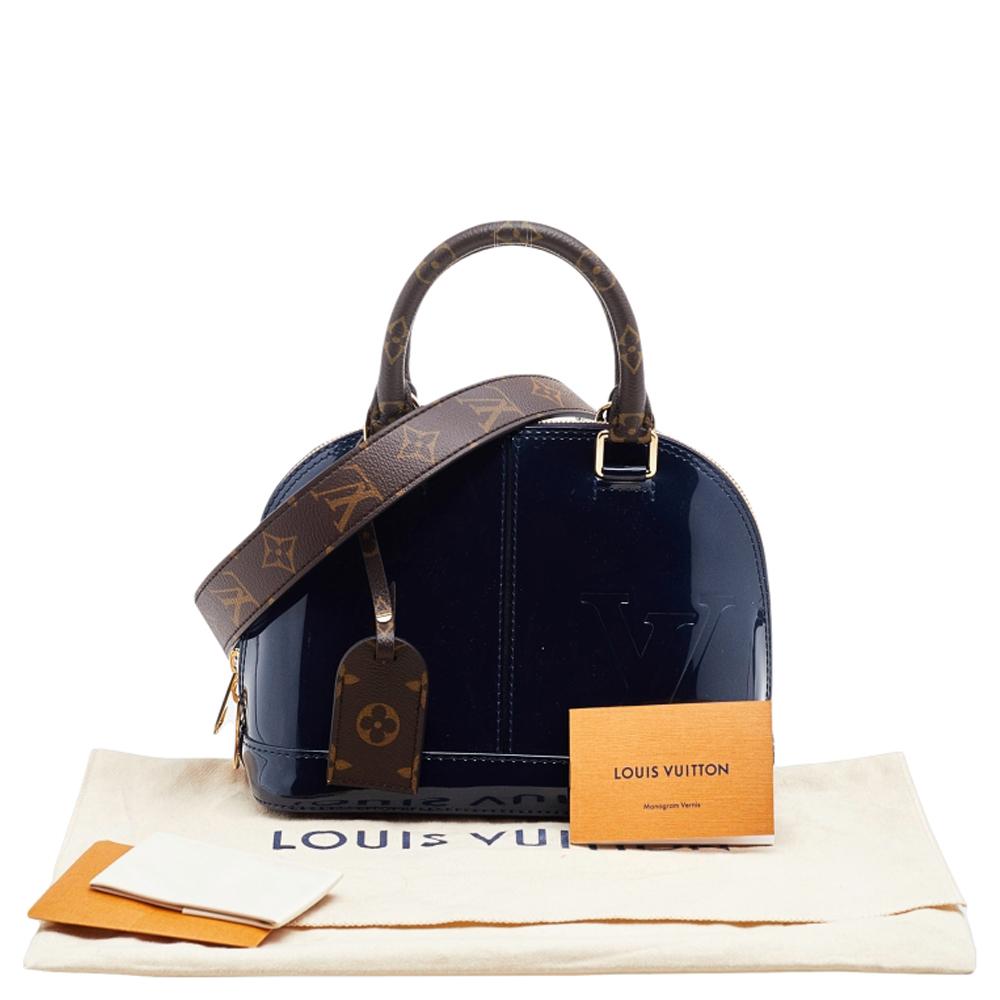 Louis Vuitton Monogram Vernis Lisse Alma BB Bag 3