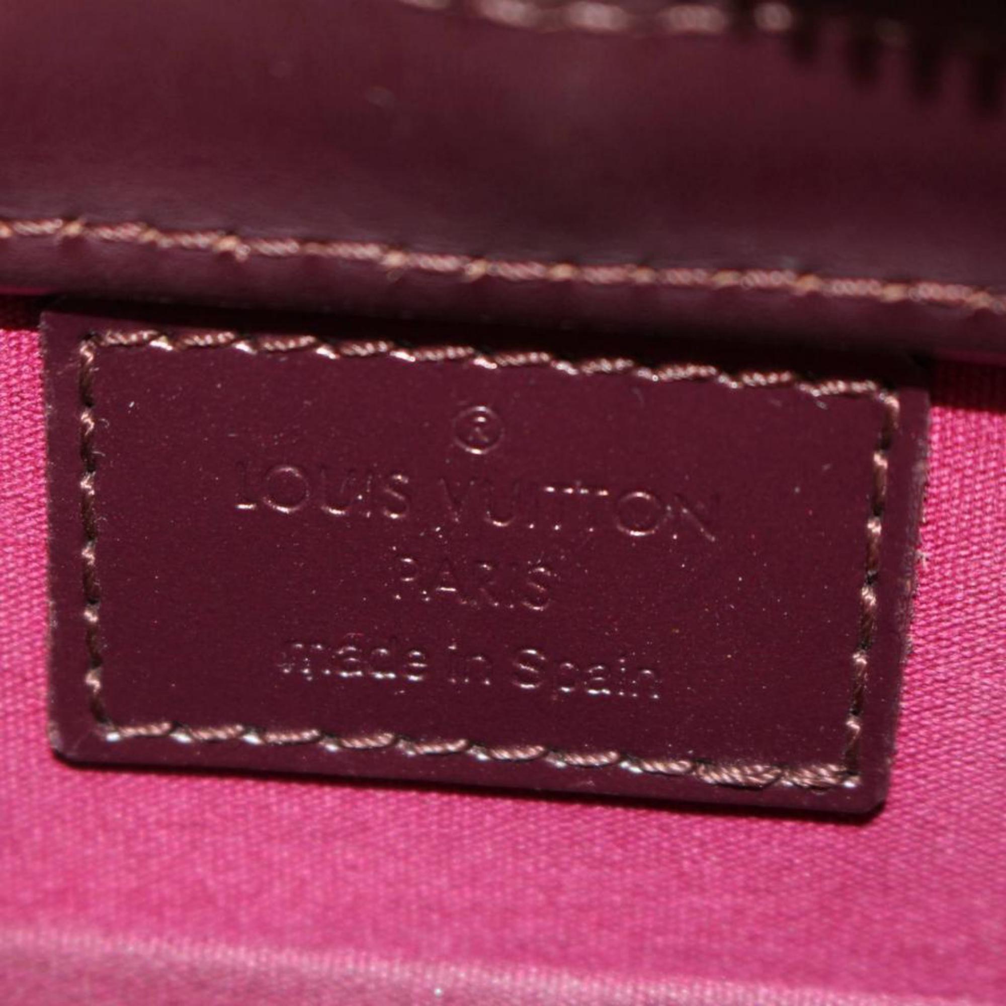 Women's Louis Vuitton Monogram Vernis Mat Allston 867158 Purple Leather Shoulder Bag For Sale