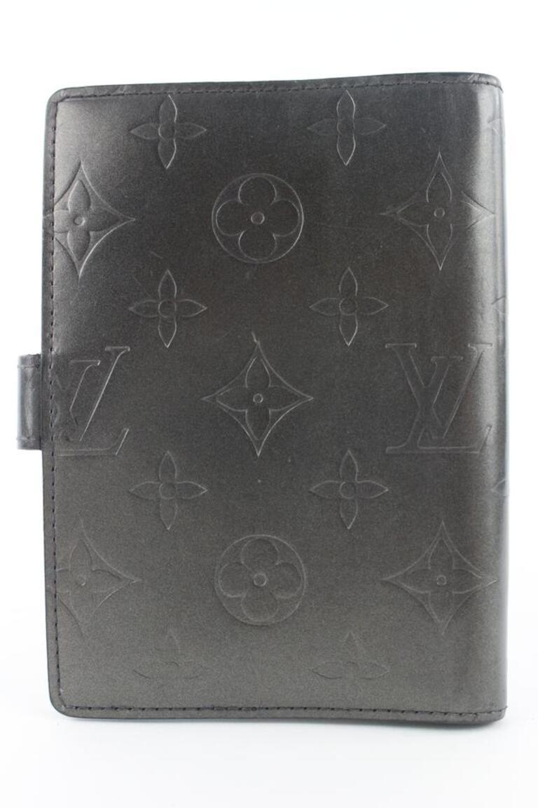 Louis Vuitton Monogram Vernis Mat Small Ring Agenda PM Diary Cover 546lvs310 2