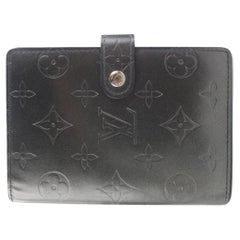 LOUIS VUITTON Mat Agenda MM Day Planner Cover Black