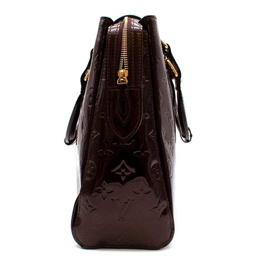 Black Louis Vuitton Monogram Vernis Melrose Avenue Bag