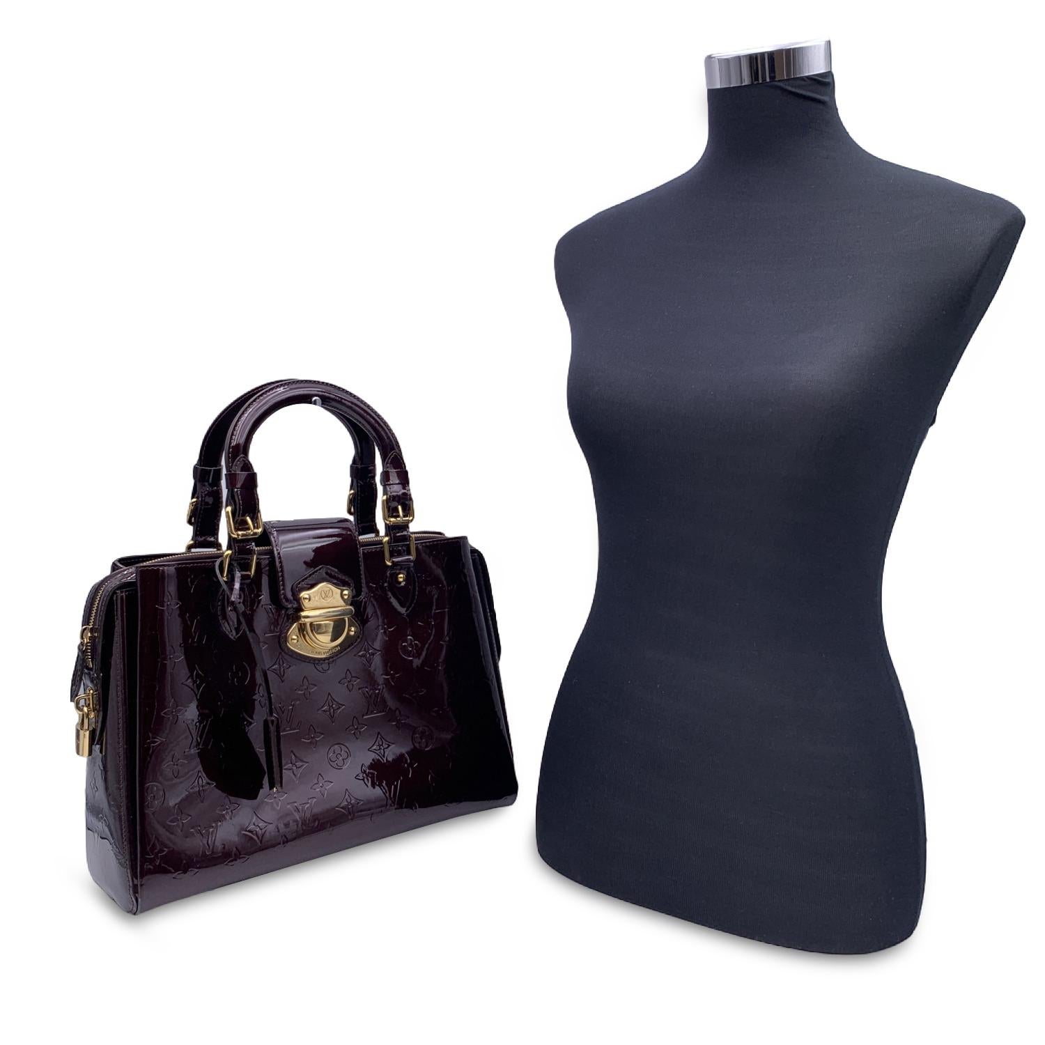 At Auction: Louis Vuitton, Louis Vuitton Amarante Monogram Vernis Melrose  Avenue Bag