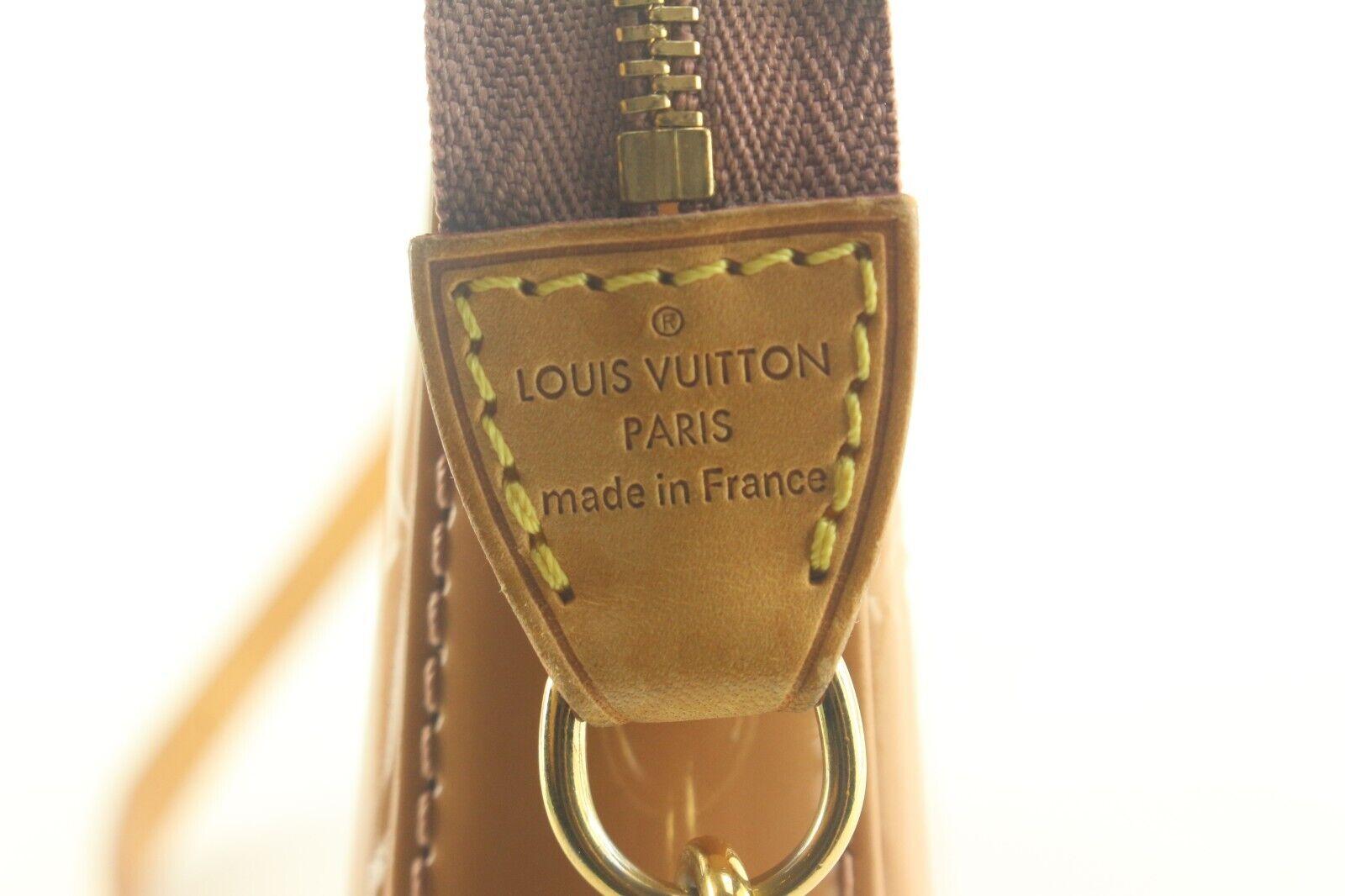 Louis Vuitton Monogram Vernis Nude Pochette Acessoires 1LK814K For Sale 3