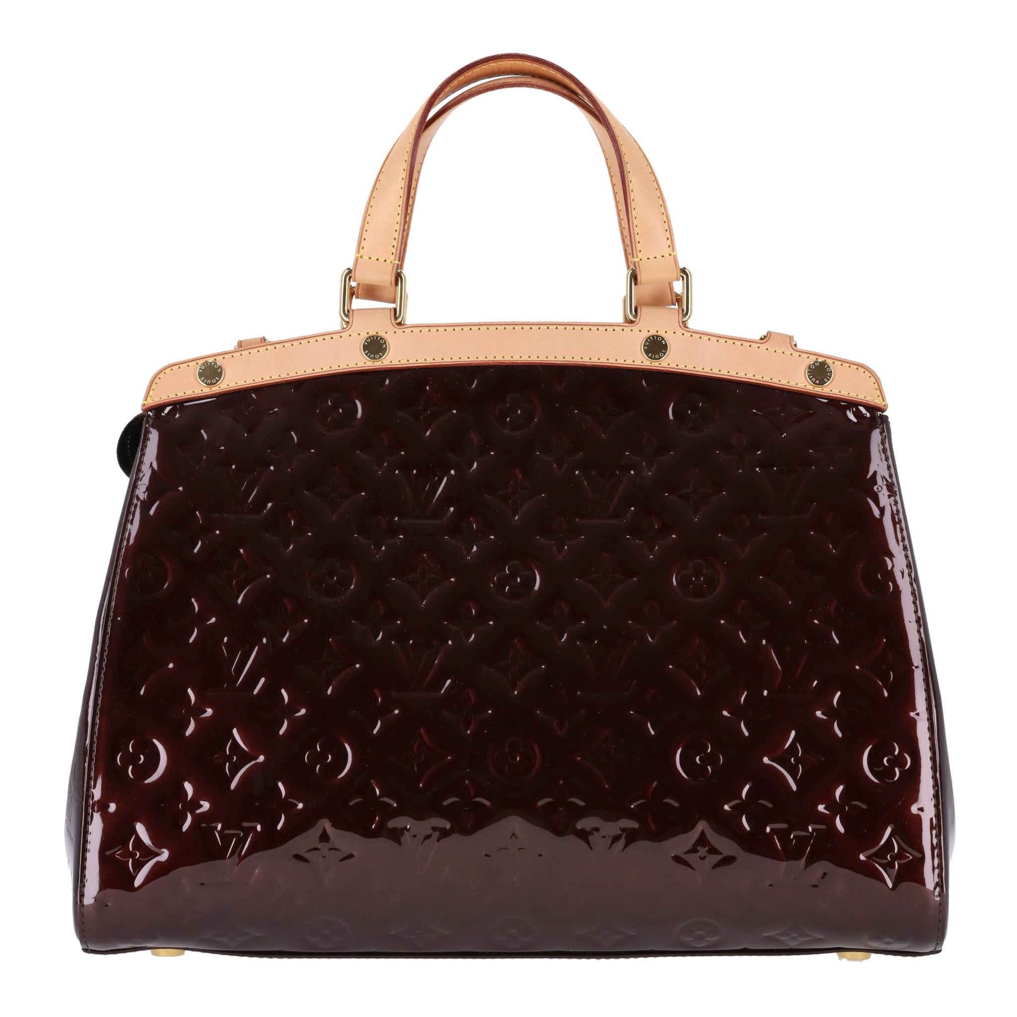 Women's Louis Vuitton Monogram Vernis Patent Leather Brea Bag