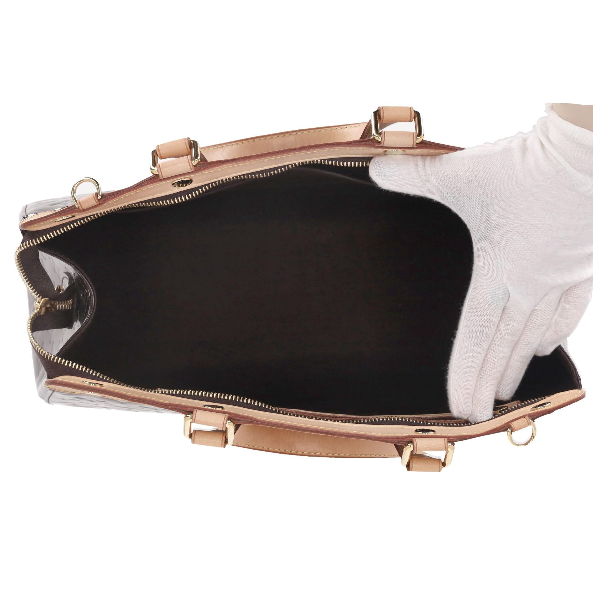 Louis Vuitton Monogram Vernis Patent Leather Brea Bag 2