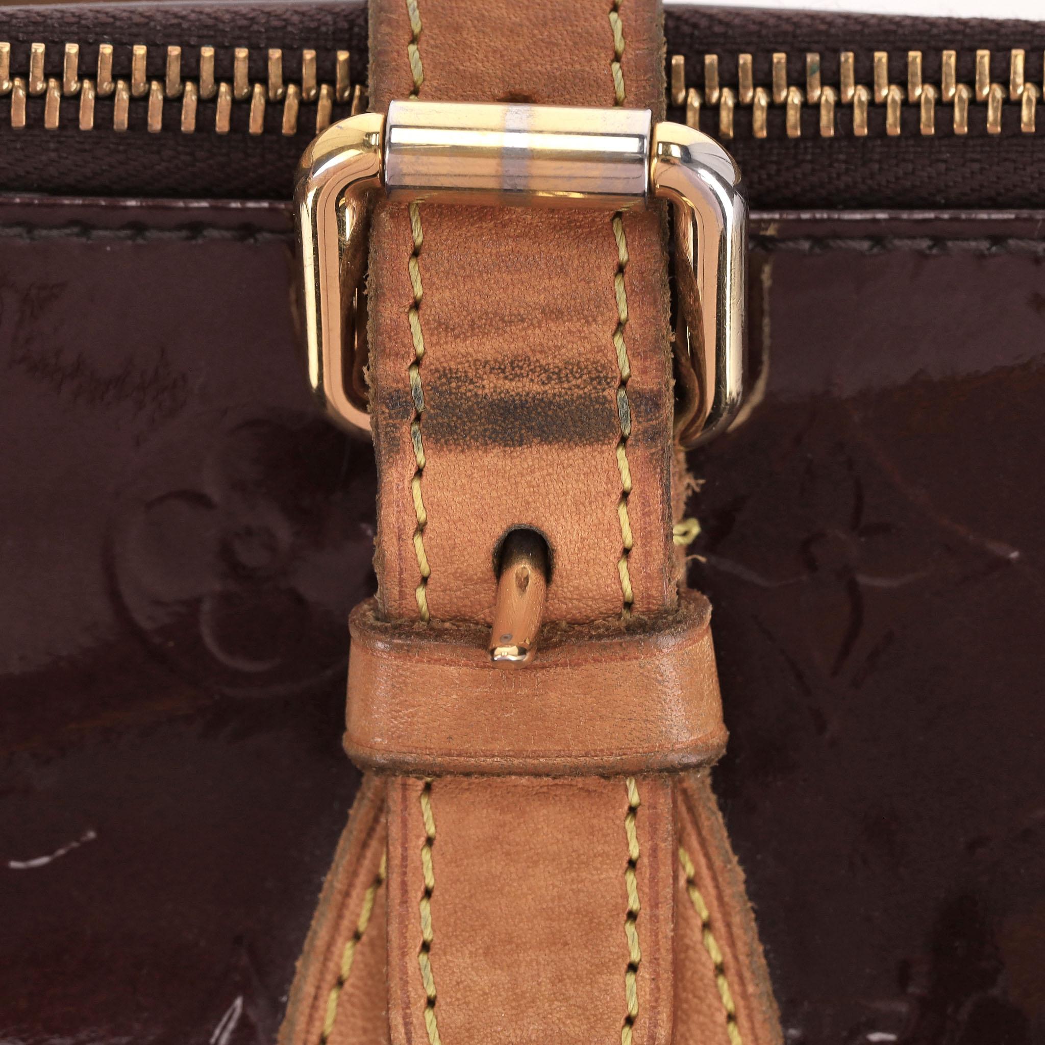 Louis Vuitton Monogram Vernis Patent Leather Rosewood Avenue Shoulder Bag 4