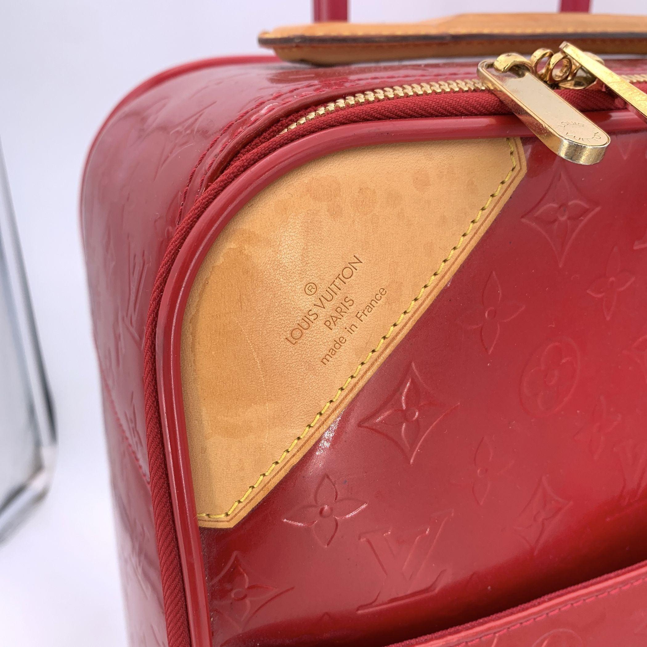 Louis Vuitton Monogram Vernis Pegase 45 Trolley Rollendes Gepäck für Damen oder Herren im Angebot