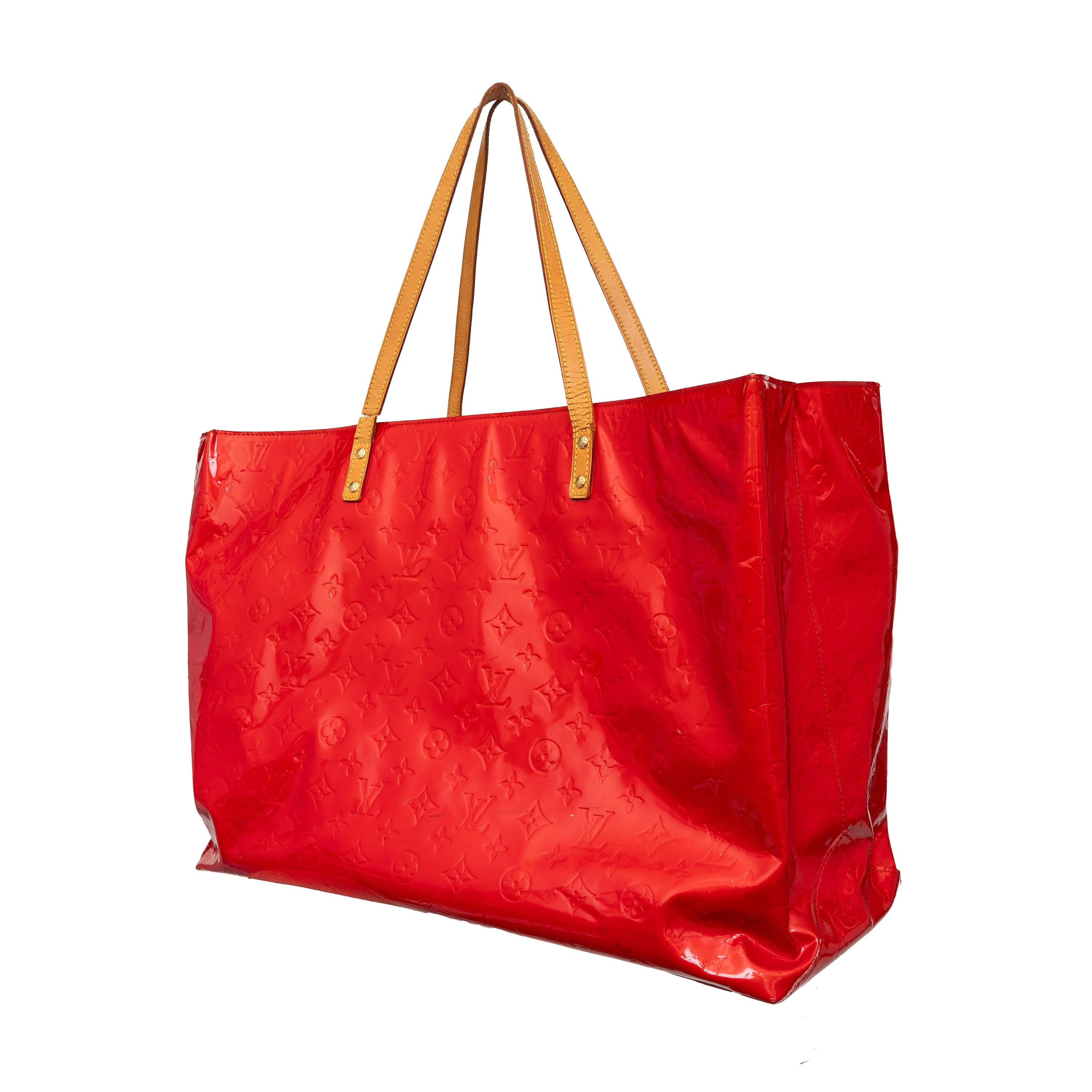 Louis Vuitton Monogram Vernis Reade GM Bag - '90s In Fair Condition In Milano, IT