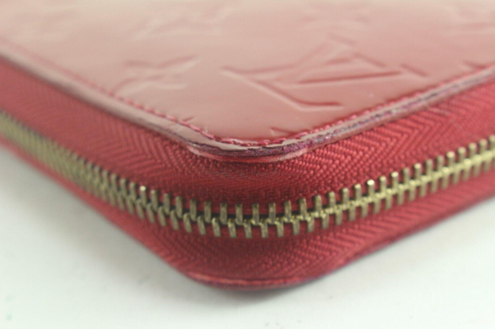 Women's Louis Vuitton Monogram Vernis Zippy Wallet 3LK824K For Sale