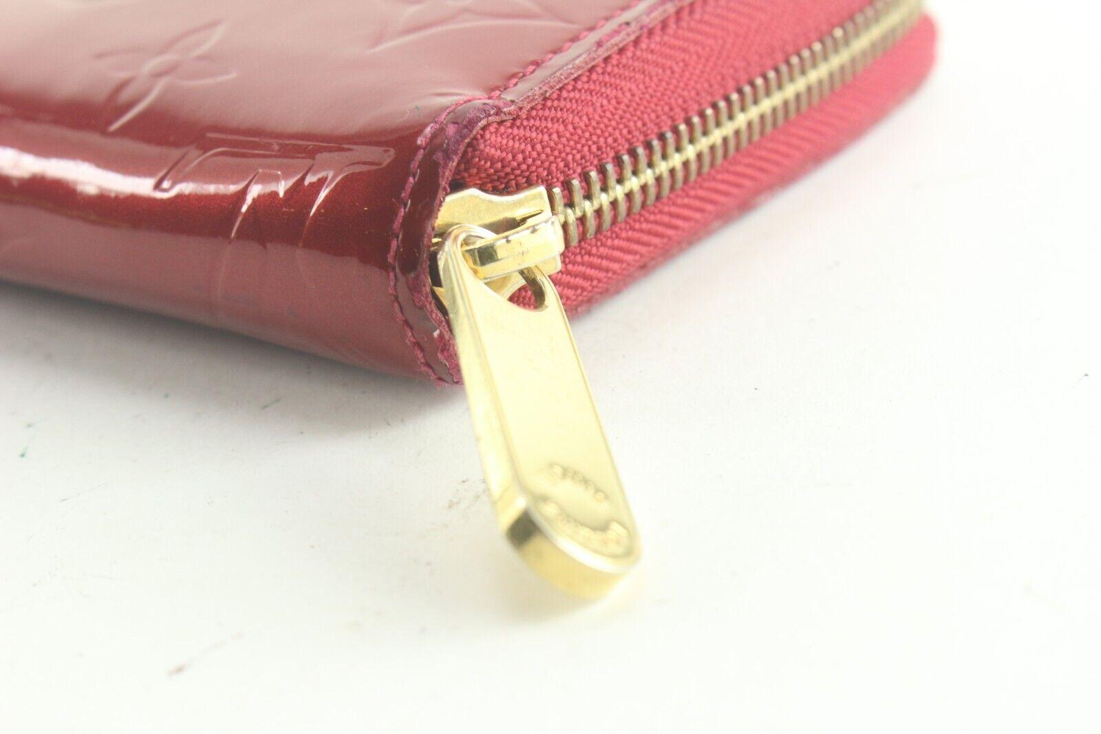 Louis Vuitton Monogram Vernis Zippy Wallet 3LK824K For Sale 1
