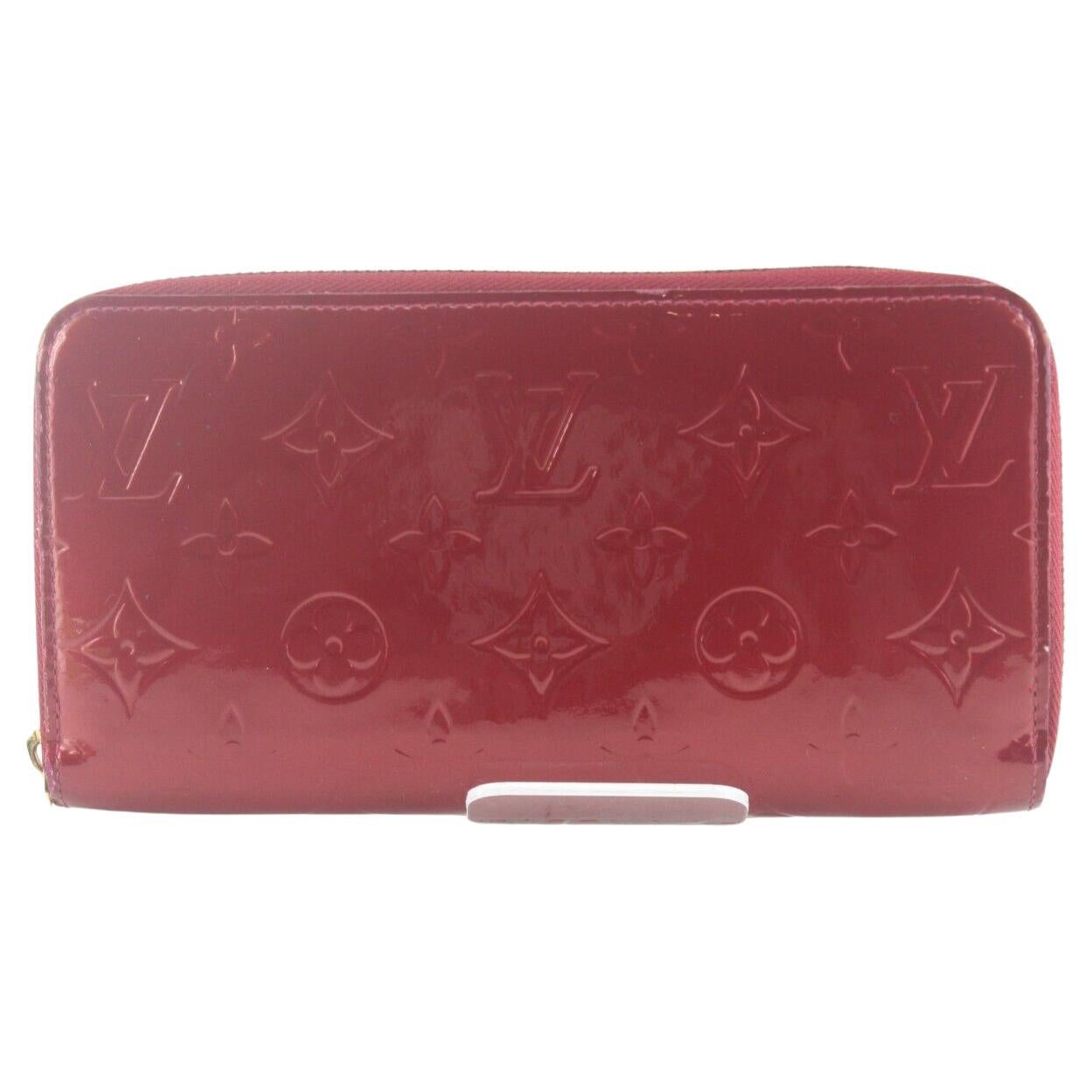 Louis Vuitton Monogram Vernis Zippy Wallet 3LK824K For Sale