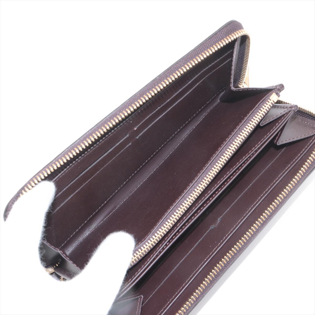 Louis Vuitton Monogram Vernis Zippy Wallet Amarante For Sale 1