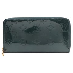 Louis Vuitton Portafoglio Monogram Vernis Zippy Bleu Nuit