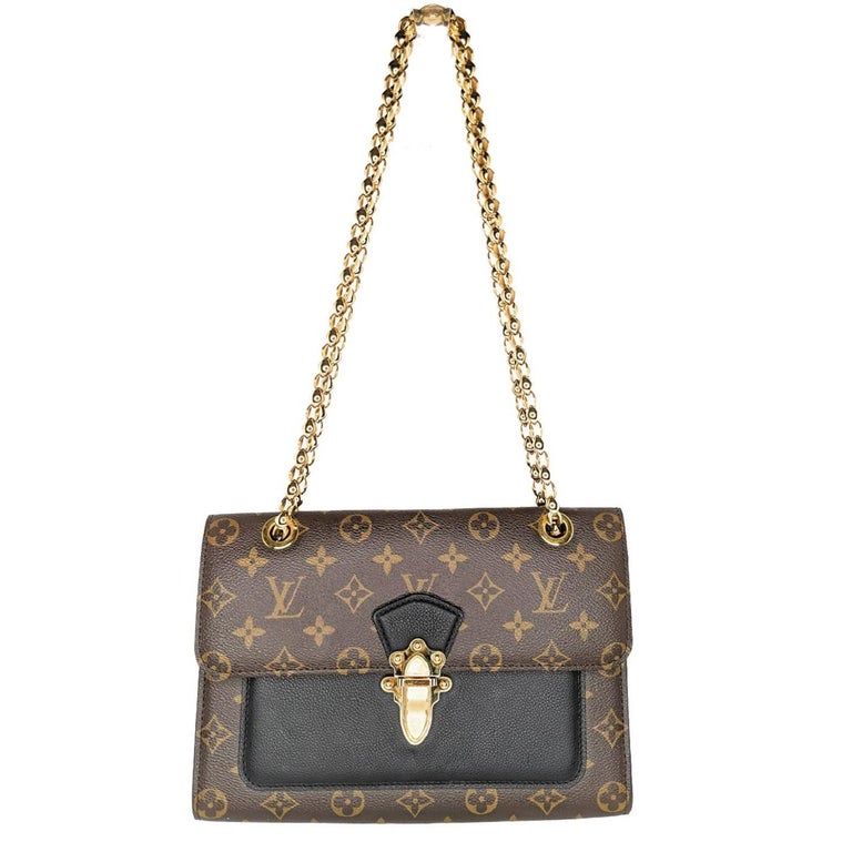 Louis Vuitton Monogram Victoire Shoulder Chain Bag For Sale 5