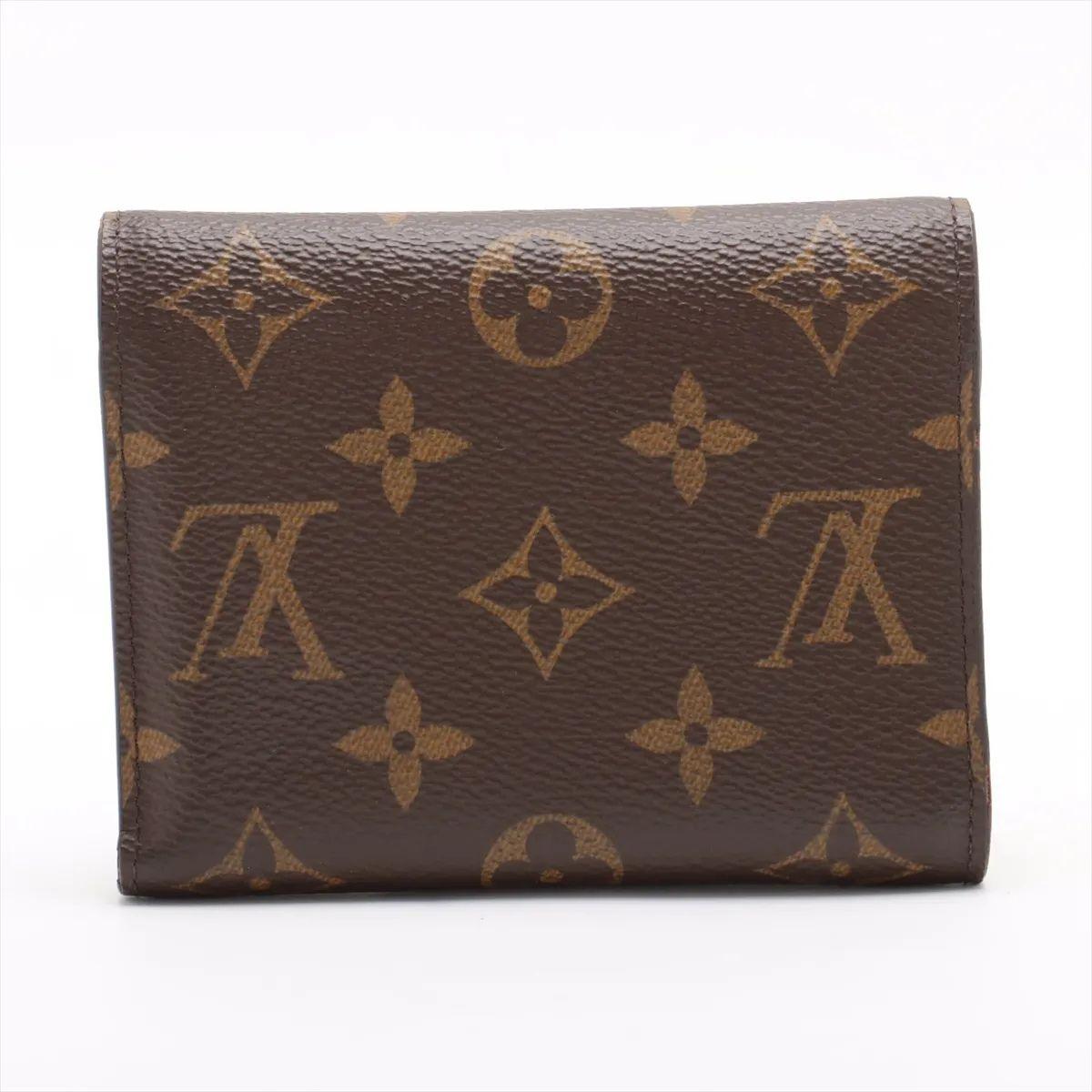 Noir Portefeuille Monogram Victorine de Louis Vuitton en vente