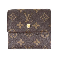 Louis Vuitton Monogramm Vintage Geldbörse mit Schnappverschluss vorne