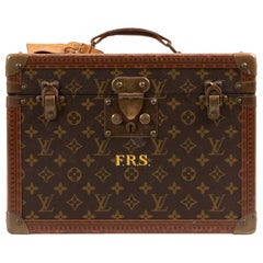 Louis Vuitton Monogramme Vintage Trunk Vanity Case Pharmacy Box