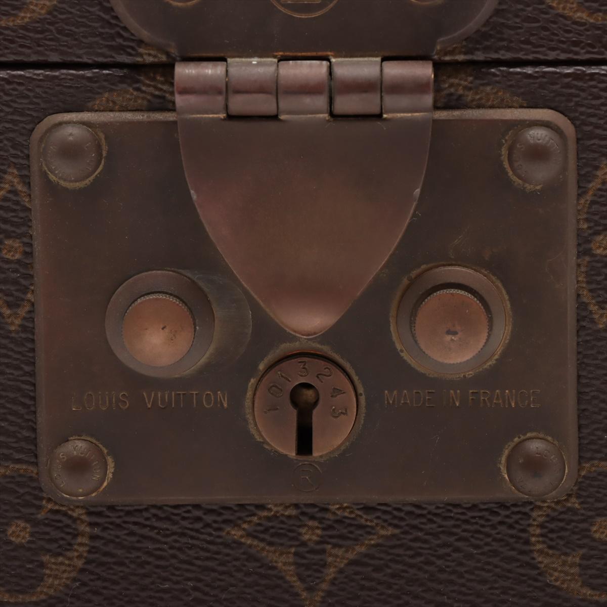 Louis Vuitton Monogram Vintage Vanity Beauty Case For Sale 6