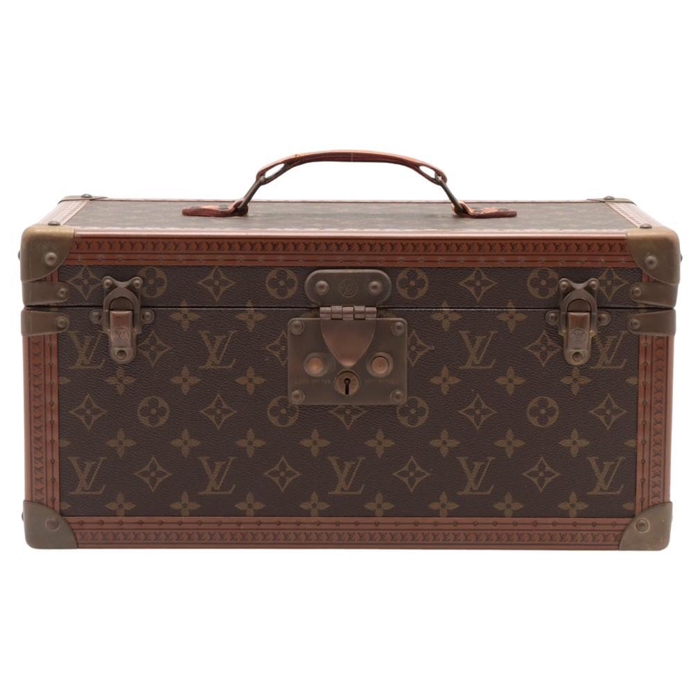 Louis Vuitton Monogram Vintage Vanity Beauty Case For Sale
