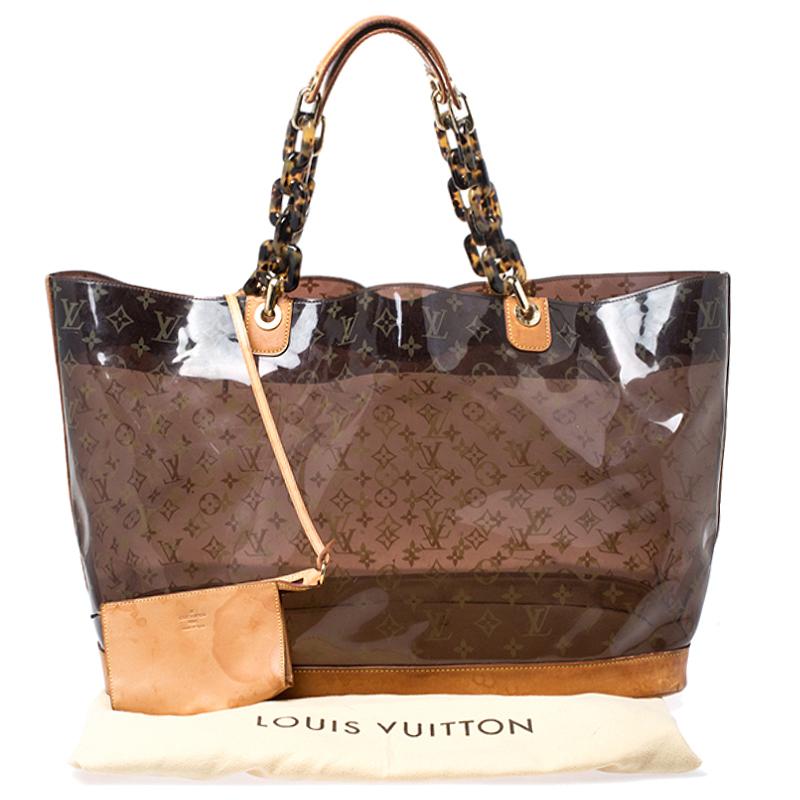 Louis Vuitton Monogram Vinyl Limited Edition Ambre Cruise Bag For Sale ...